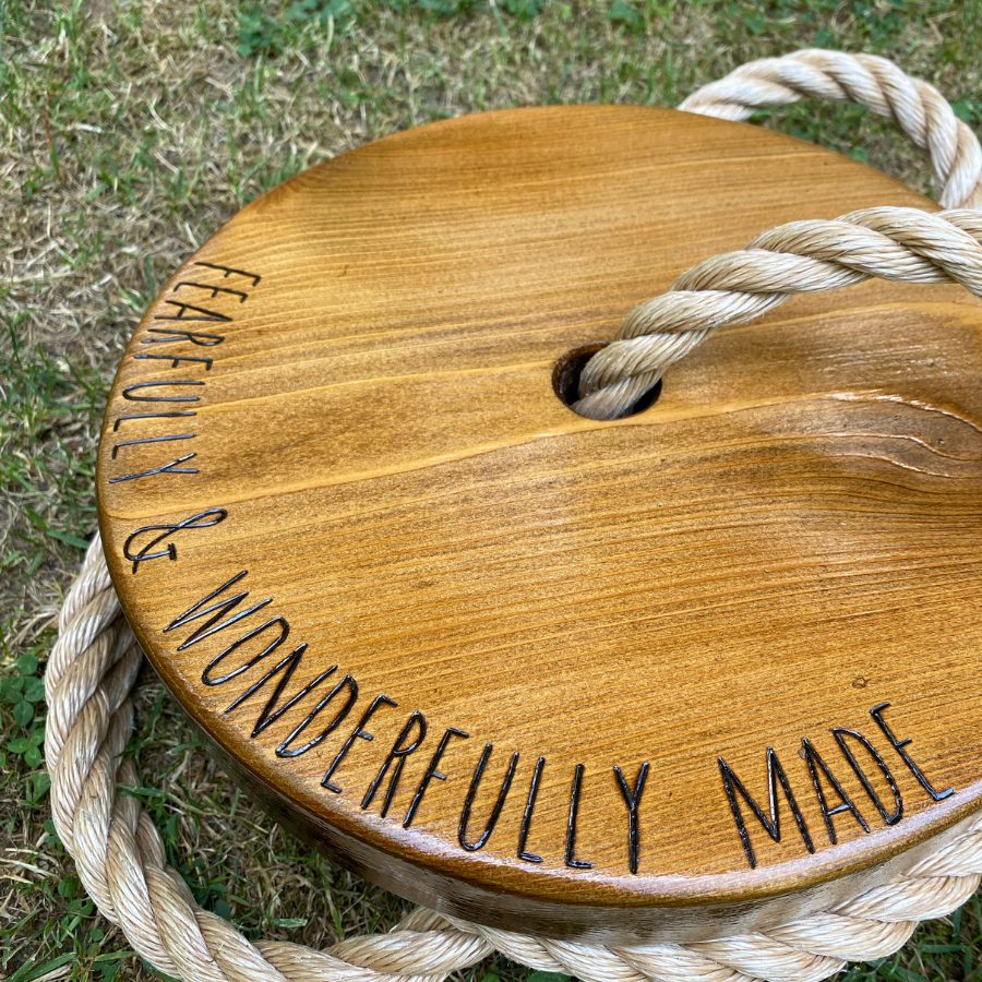 Personalized & Handcrafted Wood Swings